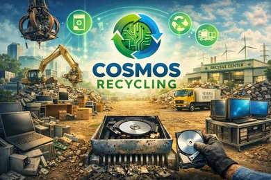E-Waste Recycling & Data Destruction in Ludhiana - Cosmos Recycling