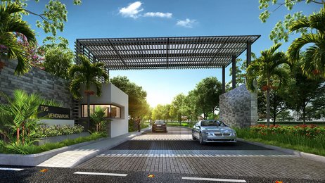 TVS Emerald Aaranya By TVS Emerald Haven Realty Ltd Medavakkam Chennai. Near Padmam Nursery and Primary School