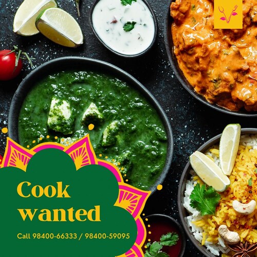 Cook Wanted Hotel Highnest - Maraimalai Nagar - Sriperumbudur