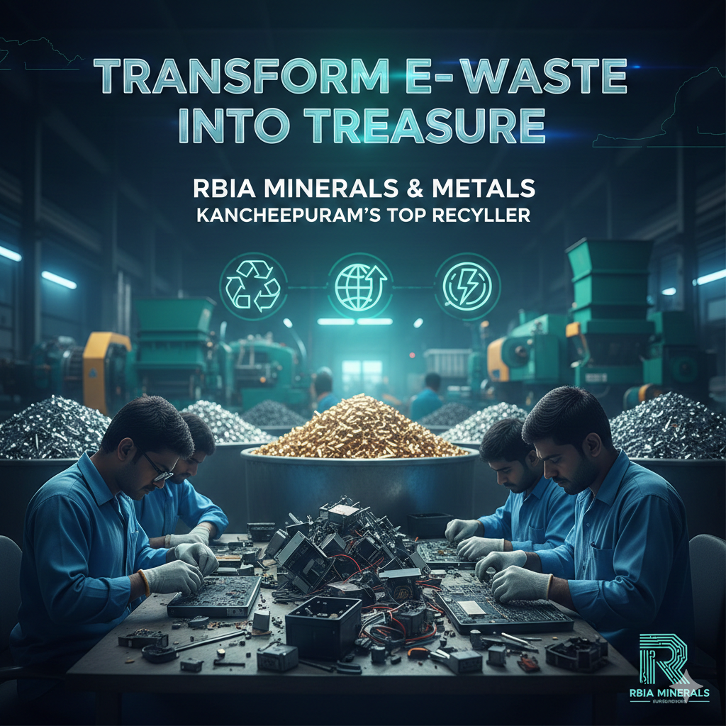 RBIA Minerals and Metals: Top E-Waste Recycler & Dismantler in Kancheepuram