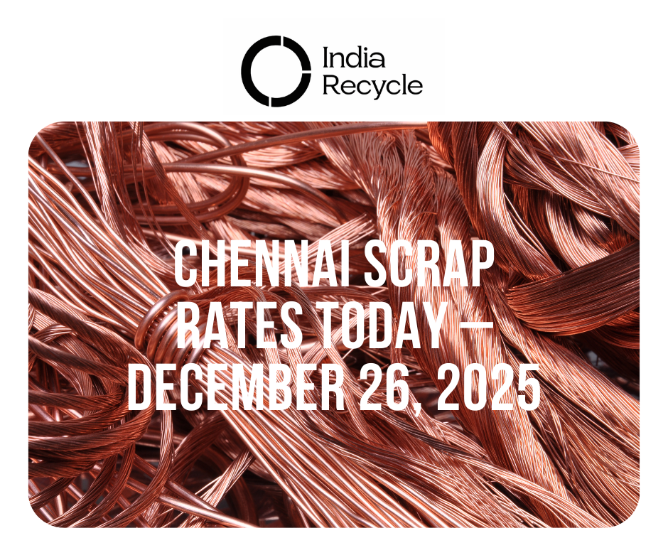 Chennai Scrap Rates Today – December 26, 2025