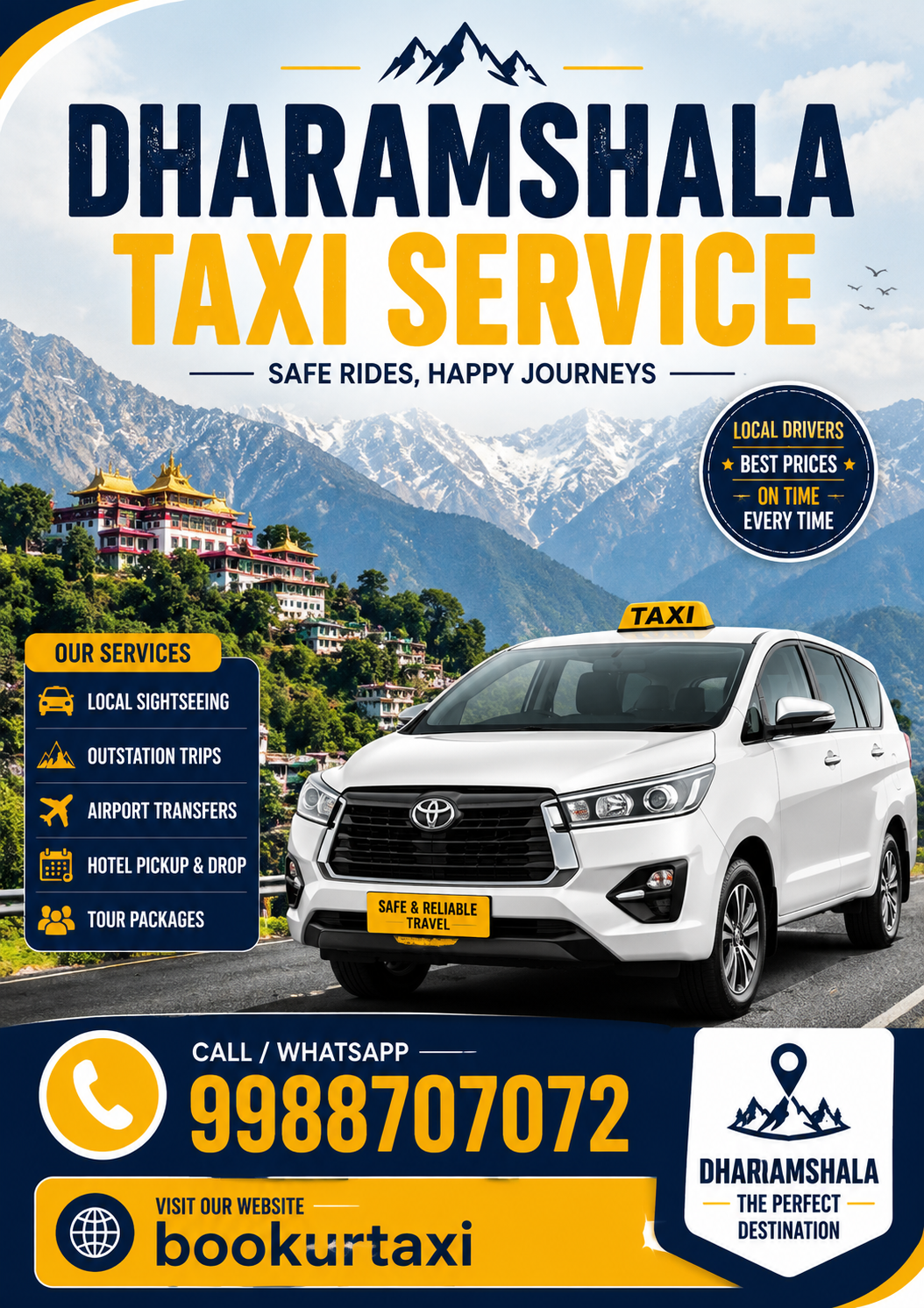 Dharamshala Taxi Service cab services