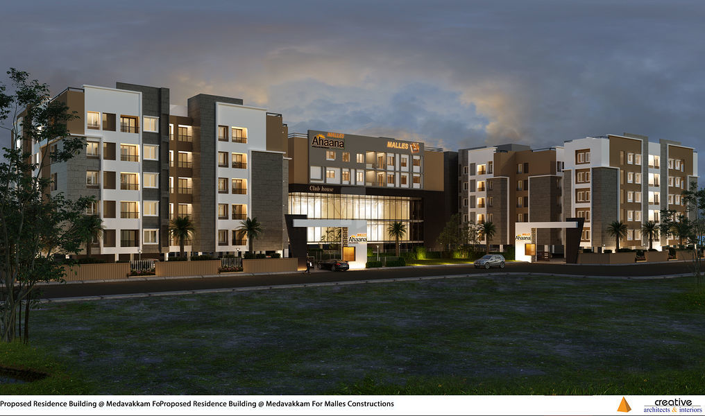 Malles Ahaana  By Malles Constructions (P) Ltd. Pallikaranai Chennai.  Near Sri Chaitanya Techno School