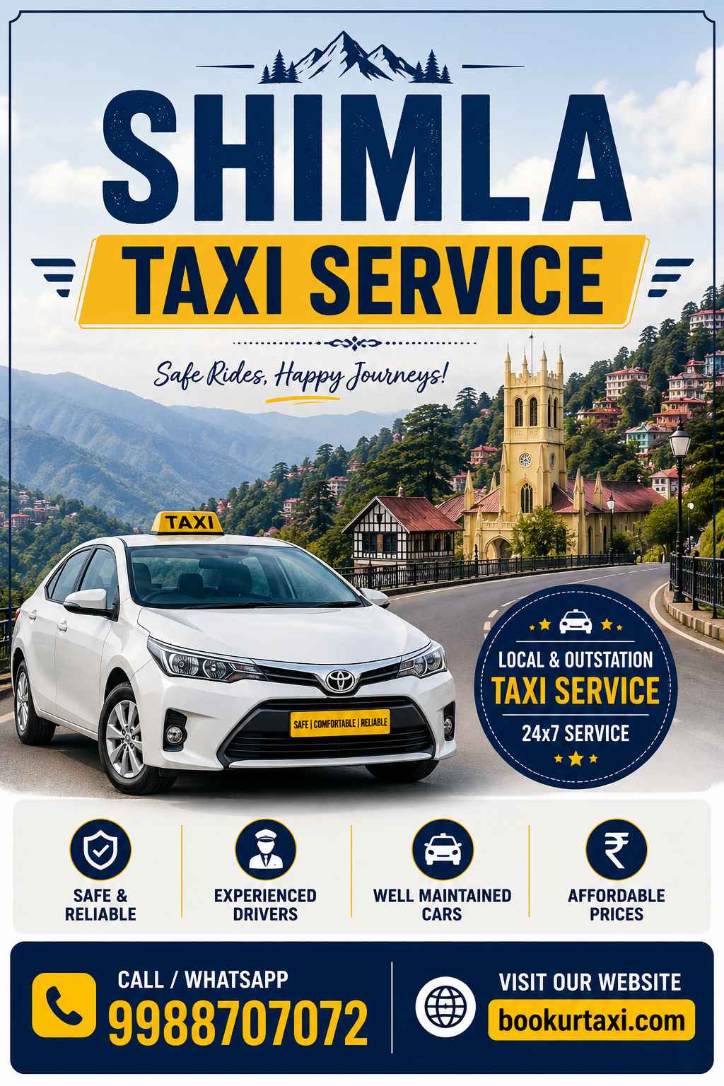 Shimla Taxi Service cab services